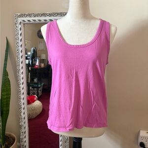 J. Crew Vibrant Pink Tank Top